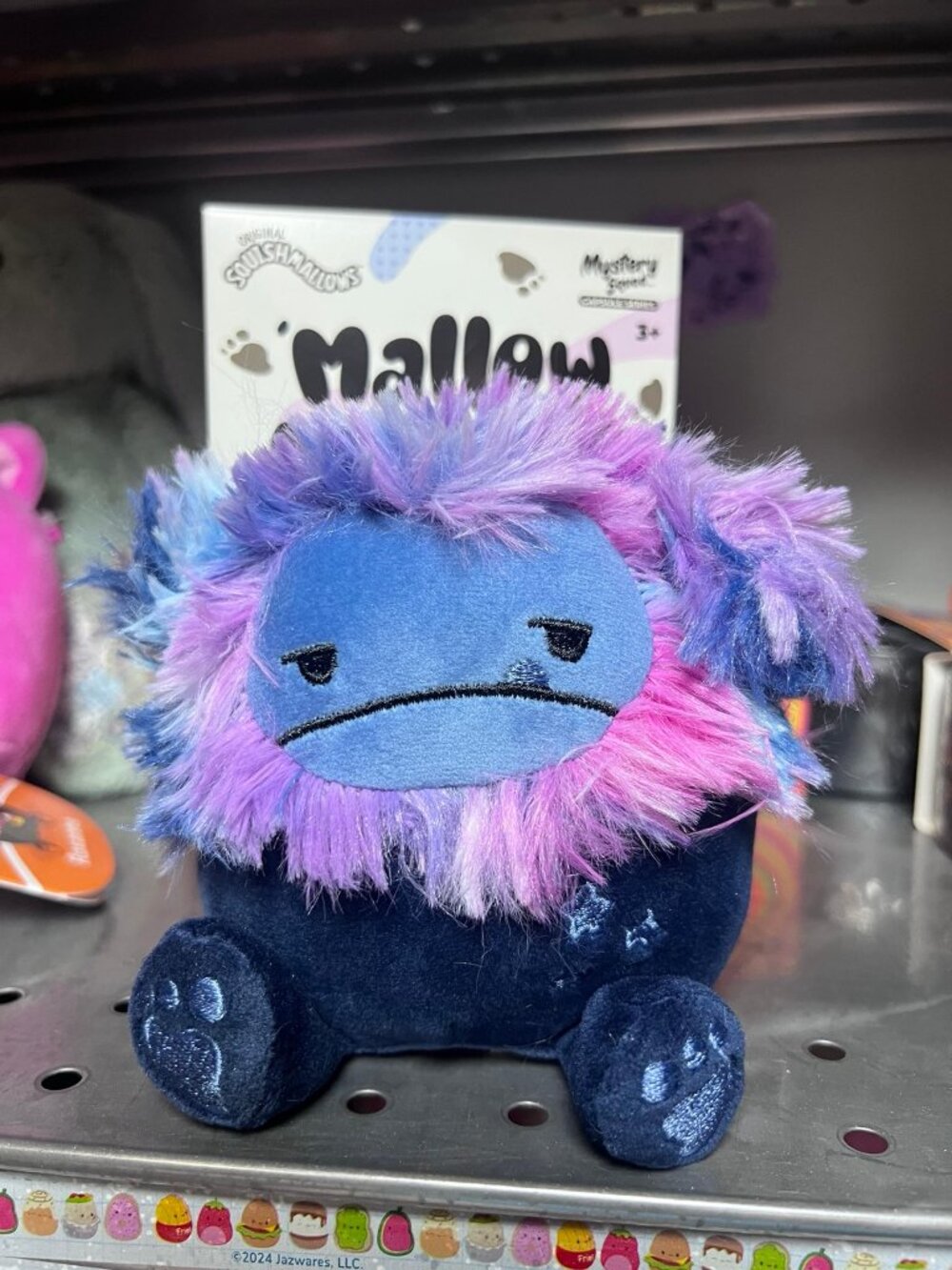 Squishmallows mallow moods Mystery Squad 4" Plush Clip Galileo CHASE VHTF